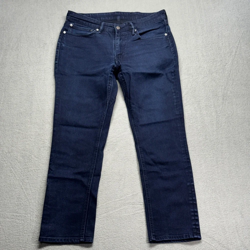 Levi's 511 Commuter Jeans Mens 34x30 Dark Wash Reflective stretch bike Cycling